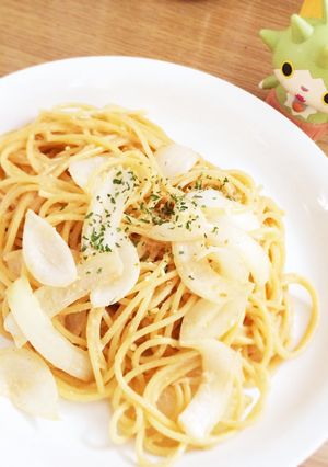 簡単お手軽☆玉ねぎの味噌マヨパスタ-レシピのメイン写真