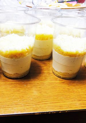 混ぜるだけレアチーズケーキ-レシピのメイン写真