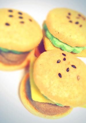 ハンバーガークッキー-レシピのメイン写真