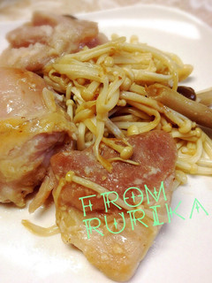 簡単塩麹とレモンで♢鶏肉のきのこ炒め♢-レシピのメイン写真