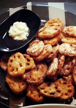やみつき！サクサクモチモチ蓮根チップス☆-レシピのメイン写真