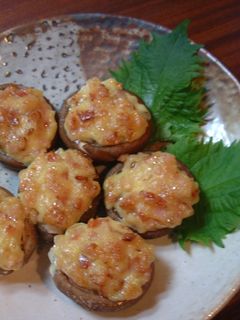しいたけのジューシーマヨ焼き♪-レシピのメイン写真