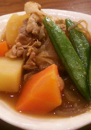 豚肉じゃが味噌スープ？-レシピのメイン写真
