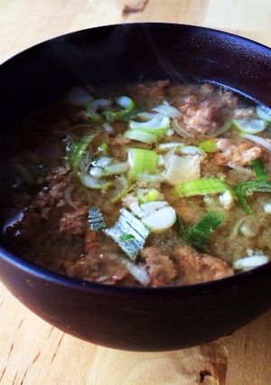 納豆と豆腐の味噌汁-レシピのメイン写真