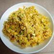 豆腐と残りご飯でチャーハン