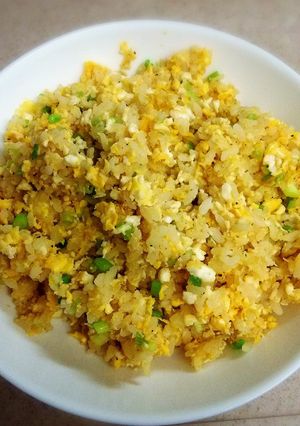 豆腐と残りご飯でチャーハン-レシピのメイン写真