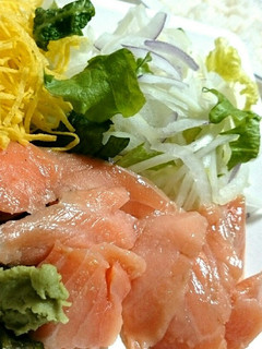減塩❗サーモンの手巻き寿司-レシピのメイン写真