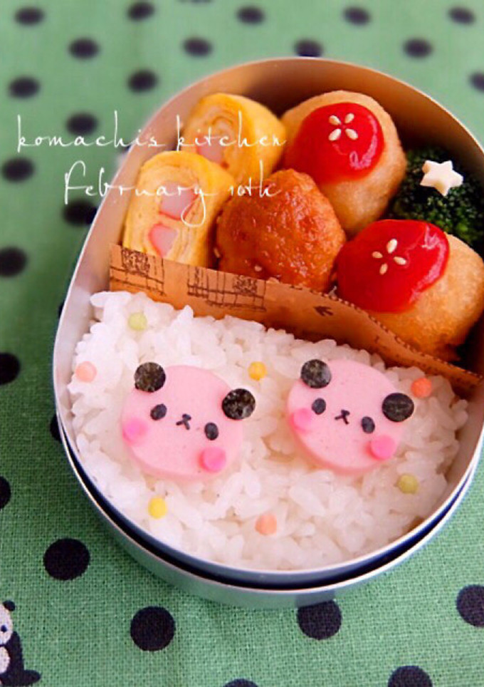 幼稚園 キャラ弁♡ぱんだ 簡単-レシピのメイン写真
