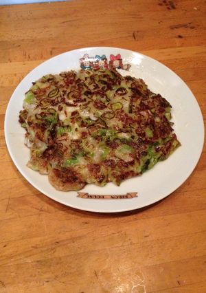 長ネギとチーズのチヂミ-レシピのメイン写真
