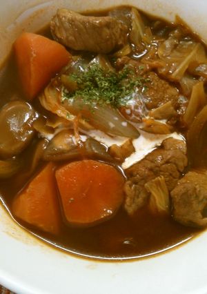 豚肉　キャベツの　デミグラス　シチュー♡-レシピのメイン写真