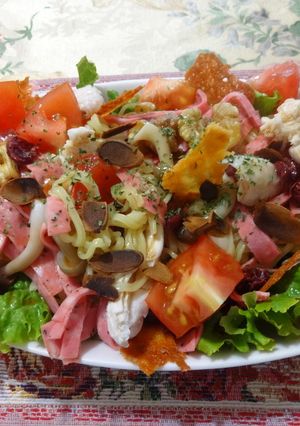 カリカリチーズのイタリアン冷し中華-レシピのメイン写真