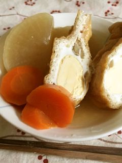 ほっこり♡大根と巾着たまごの煮もの-レシピのメイン写真