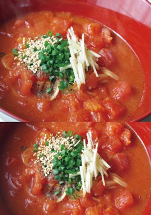 簡単トマトラーメン！ホール缶でアレンジ！-レシピのメイン写真