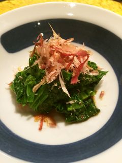 もうすぐ春ですね~菜花のわさび麺つゆ和え-レシピのメイン写真