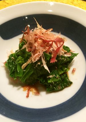 もうすぐ春ですね～菜花のわさび麺つゆ和え-レシピのメイン写真