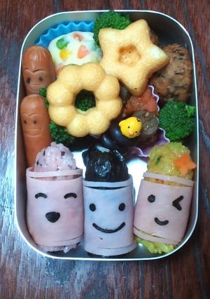 デコ弁にドーナツ！?カワイイ卵焼き☆-レシピのメイン写真