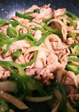 豚小間ピーめじ丼-レシピのメイン写真