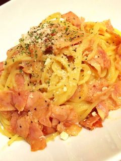 生クリームなし全卵♪簡単カルボナーラ-レシピのメイン写真