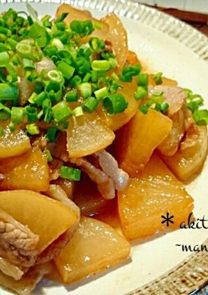 簡単☆めんつゆでしみしみ豚バラ大根-レシピのメイン写真