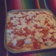 メキシコ生チーズとトマトのピザ