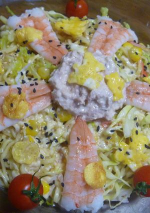 マルちゃん正麺のひなちらし中華★-レシピのメイン写真