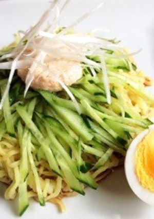 ゴマだれ明太子マヨ冷やし中華-レシピのメイン写真