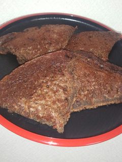 黒豆の煮汁でパンケーキ-レシピのメイン写真