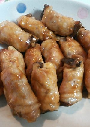 美味しい♡エリンギの肉巻き♪-レシピのメイン写真