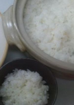 土鍋で炊く簡単ご飯♪-レシピのメイン写真