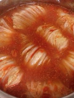 トマト煮込みのロール白菜(●・o・●)-レシピのメイン写真