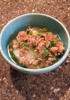 絶妙！とろとろカブの肉味噌かけ-レシピのメイン写真