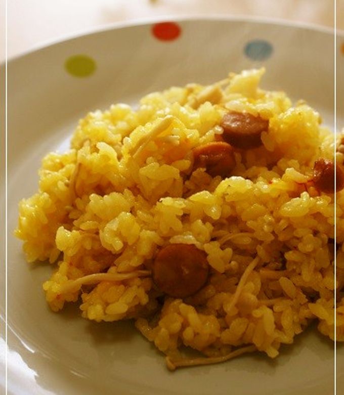 炊飯器で♡炊きこみサフランライス by なないく 【クックパッド】 簡単