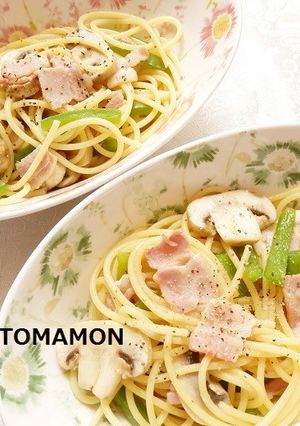 簡単✿さっぱりレモンぺペロンチーノ-レシピのメイン写真