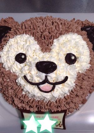 簡単時短炊飯器 ダッフィーケーキ-レシピのメイン写真