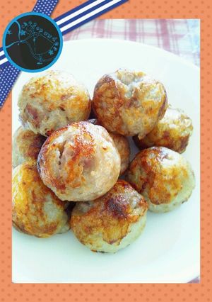 たこ焼き器でモチモチじゃが豚ボール♪-レシピのメイン写真