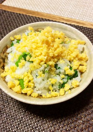 菜の花ご飯-レシピのメイン写真
