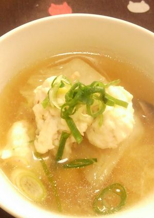 簡単ふわとろ鶏団子-レシピのメイン写真