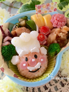 ジャムおじさん♪キャラ弁-レシピのメイン写真