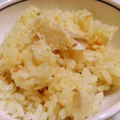 รูปของ 【覚書】金目鯛の干物で炊き込みご飯