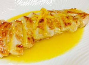 鶏むね肉のしっとりソテー☆でこぽんソース-レシピのメイン写真