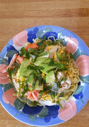 シソ香るアボカド冷麺-レシピのメイン写真