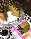 美味♡黒豆と豆乳の抹茶シフォンケーキ★