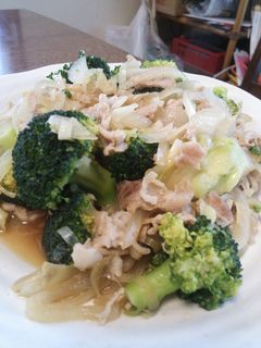 ブロッコリーと豚肉のオイスター炒め-レシピのメイン写真