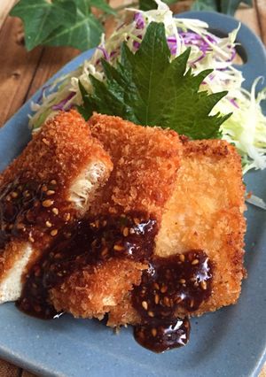 まるでトンカツ！凍り豆腐のゴマだれカツ-レシピのメイン写真