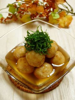 れんこん団子の和風あんかけ&アレンジ-レシピのメイン写真