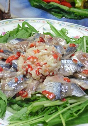 秋刀魚のカルパッチョ-レシピのメイン写真