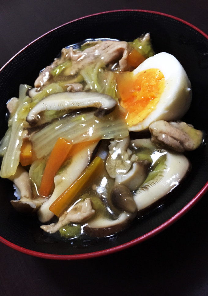 簡単！豚こまでお手軽中華丼-レシピのメイン写真