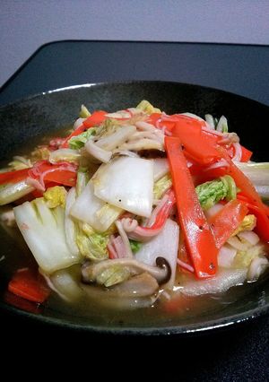 10分レシピ☆白菜あんかけ☆-レシピのメイン写真