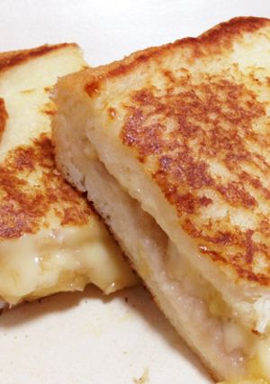 フレンチ☆バナナチーズトースト-レシピのメイン写真
