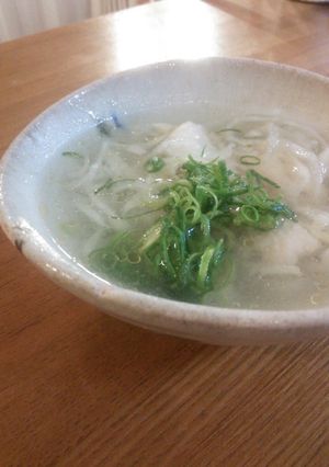 鶏皮と切り干し大根のスープ-レシピのメイン写真